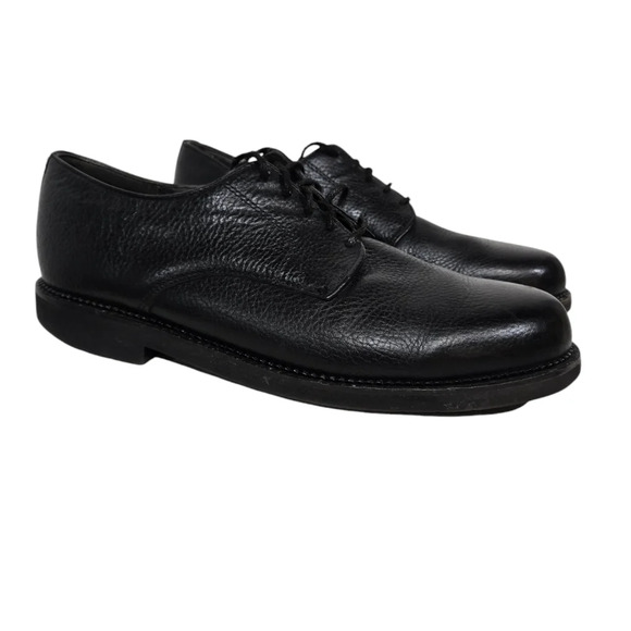 Red Wing 8632 Black Leather Oxford Work Dress Shoes 12 Narrow - Picture 1 of 9